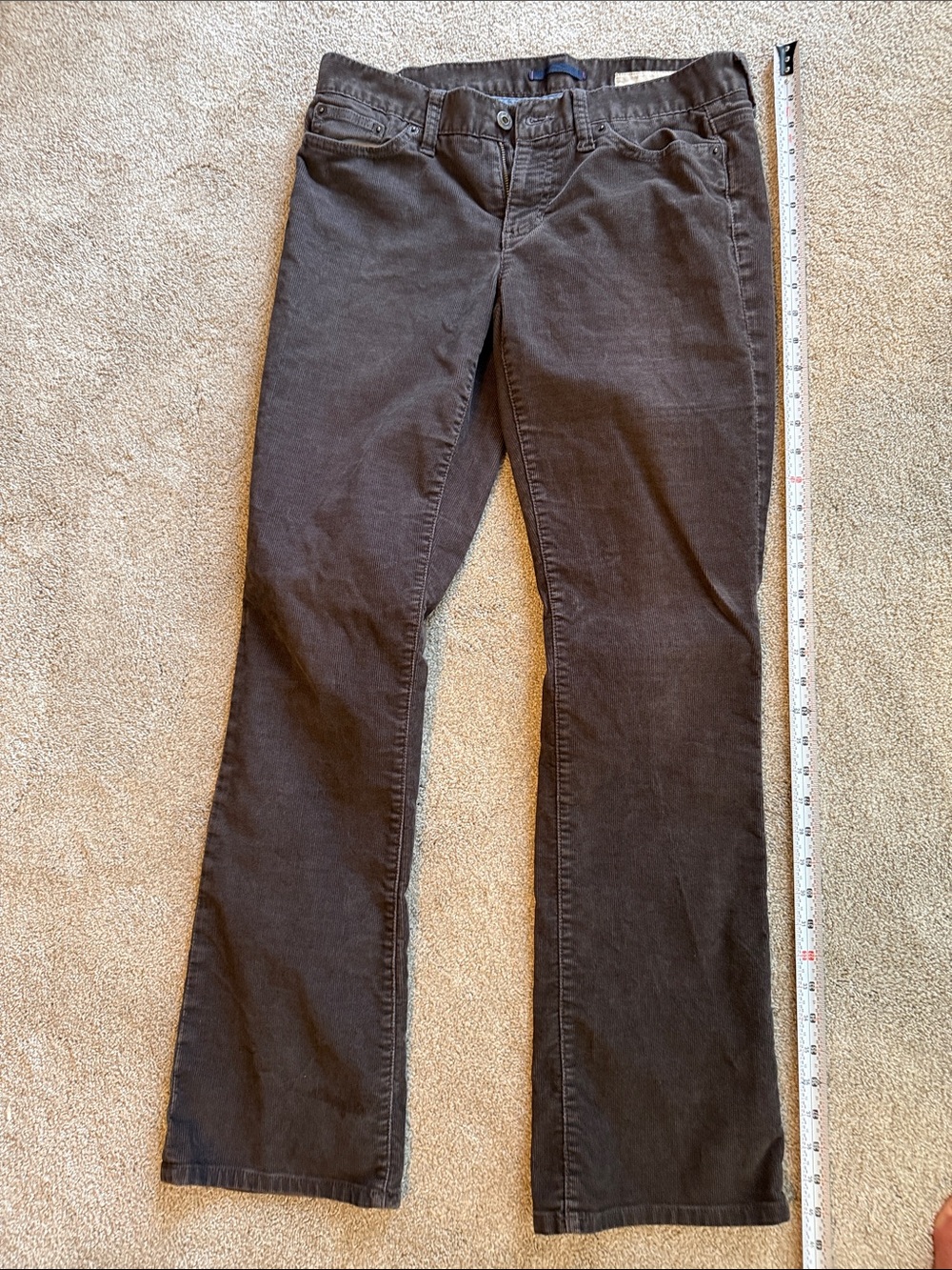 Vintage Women's Brown Corduroy Trousers